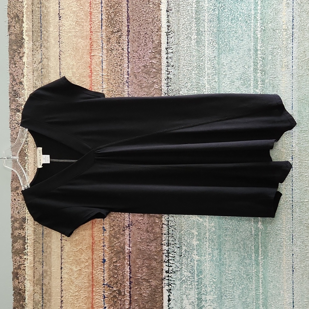 Johnny Was 'CALME' Black V neck Tunic XS - Picture 1 of 8